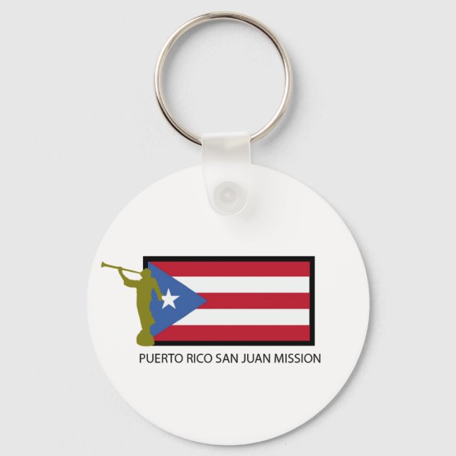 LLAVERO MISIÓN DE PUERTO RICO SAN JUAN LDS CTR (Anverso)