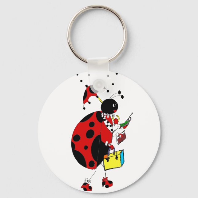 Llavero Miss Ladybug (Anverso)