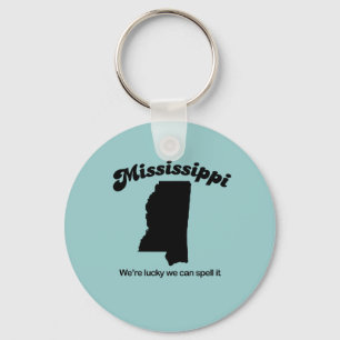 Llavero Mississippi Motto - Spell it