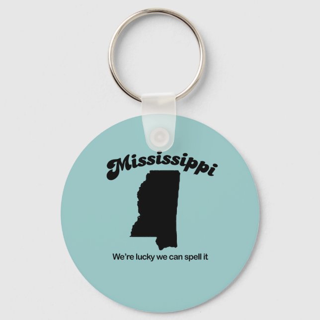 Llavero Mississippi Motto - Spell it (Anverso)