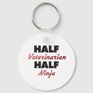 Llavero Mitad de Ninja Veterinaria
