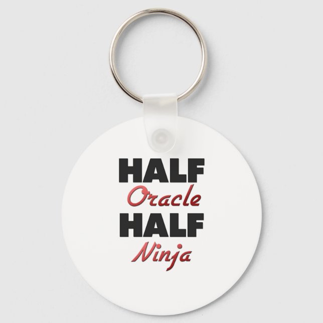 Llavero Mitad de Oracle Half Ninja (Anverso)