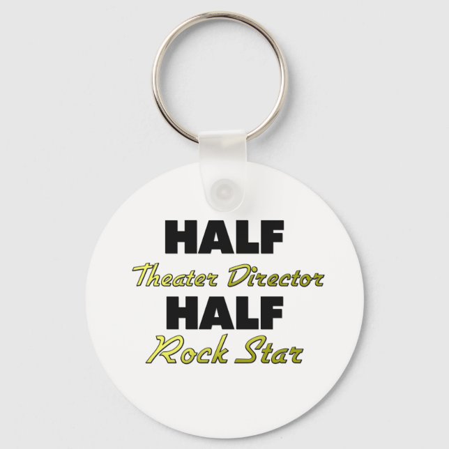 Llavero Mitad director de teatro Half Rock Star (Anverso)