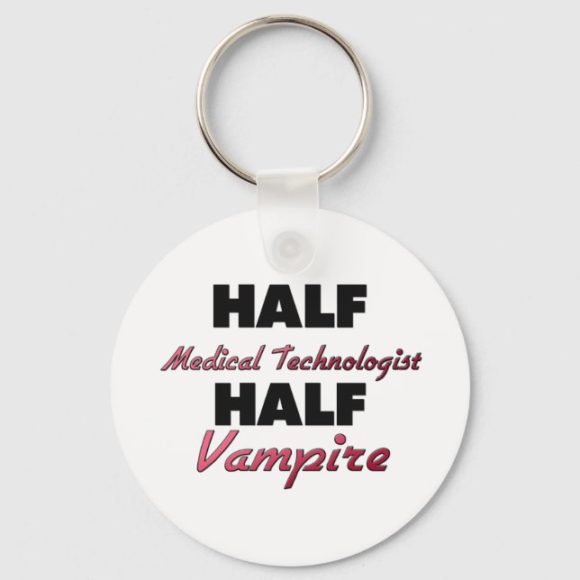 Llavero Mitad vampiro, técnico médico (Anverso)