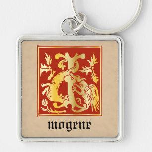 Llavero Míticas criaturas del siglo XVI Capital decorativa