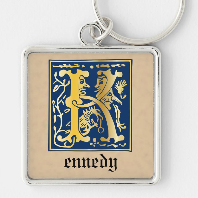 Llavero Míticas criaturas del siglo XVI Capital decorativa (Frente)