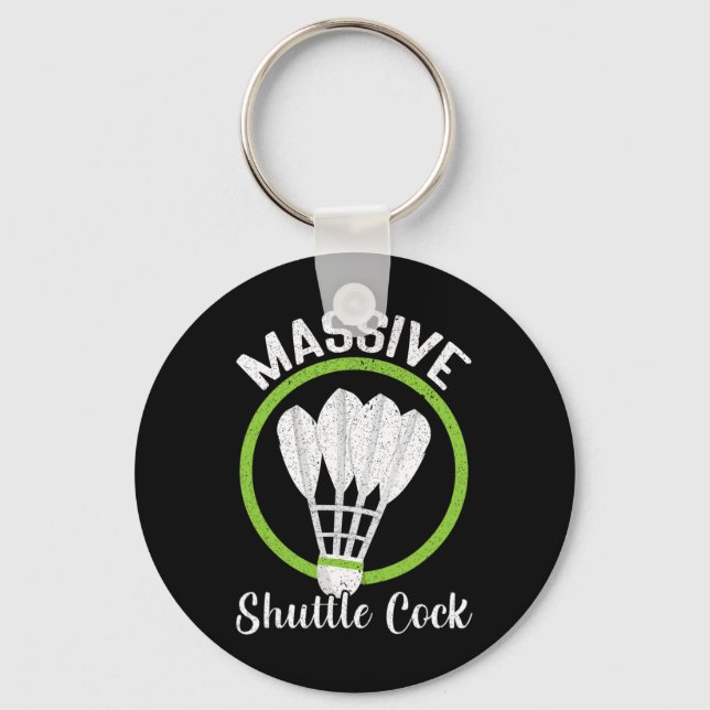 Llavero Mive Shuttle Funny Dminton (Anverso)