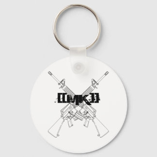 Llavero [[MK]] Cadenas de teclas del rifle de asalto
