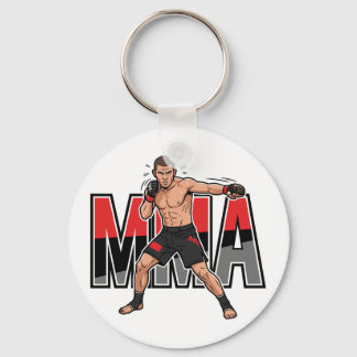 Llavero MMA Mixed Martial Arts Fighter Keychan