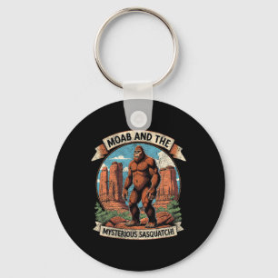 Llavero Moab Vintage Bigfoot Misterio Sasquatch Senderismo