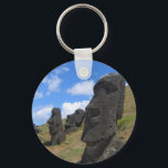 Llavero Moai en la Isla de Pascua<br><div class="desc">Moai antiguo y misterioso en la Isla de Pascua.</div>
