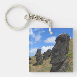 Llavero Moai en Rano Raraku, Isla de Pascua