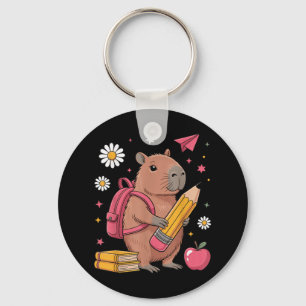 Llavero Mochila de Capibara Lápiz Books Niños pequeños de 