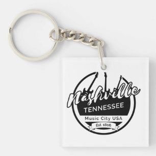 Llavero Mochila de Nashville Tennessee Music City