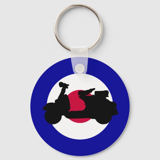 Llavero Mod Scooter Keychain (Anverso)