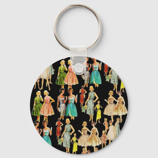 Llavero Moda de las mujeres de la época (Anverso)