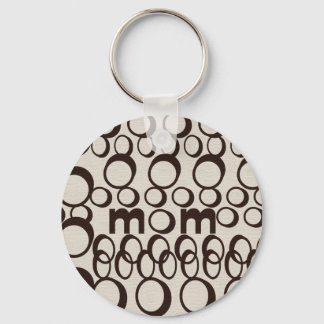 Llavero Moda de MOM Keychain "Canvas" Brown