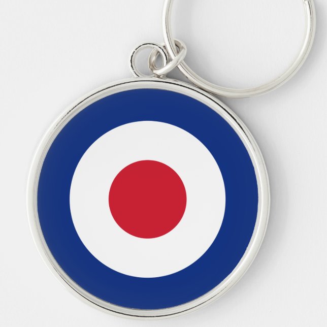 Llavero Moda MOD British Design Keyring Scooter / Vespa (Frente)