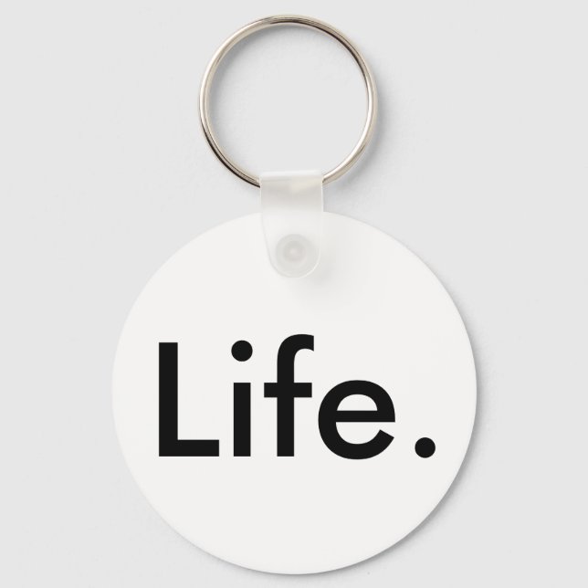 Llavero moda moderna LIFE. | (Anverso)