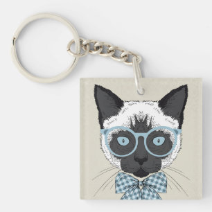 Llavero Moda Smart del gato siamés