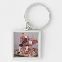 Modelo de Benjamin Franklin en su tabla