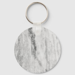 Llavero Modelo de mármol blanco y gris de la textura