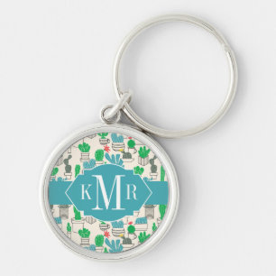 Llavero Modelo floral natural lindo de los cactus