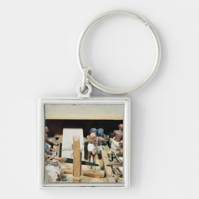 Llavero Modelo funerario de un taller de la carpintería (Frente)