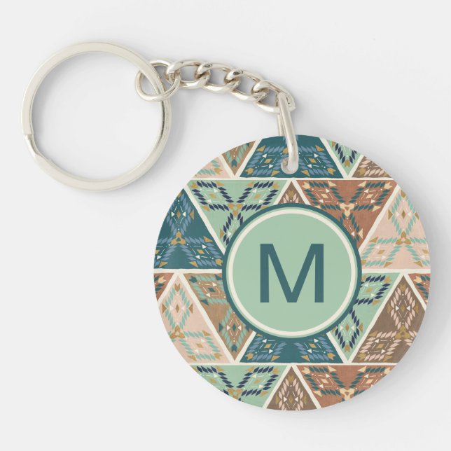 Llavero Modelo geométrico al aire libre del paso el | del (Frente)