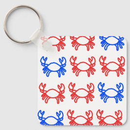 Llavero Modern Crab Zodiac Keychain – Clean