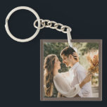 Llavero Moderna y elegante foto-keych de Boda de novia y G<br><div class="desc">Moderna y elegante cadena de fotos para Bodas de novias y novias</div>