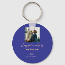 Moderno boho feliz aniversario añadir nombre naran