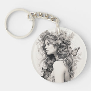 Llavero Moderno, raro regalo recién casado para su esposa