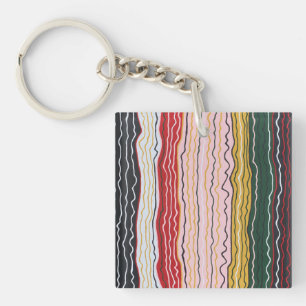 Llavero Moderno Squiggles 2 Keychain