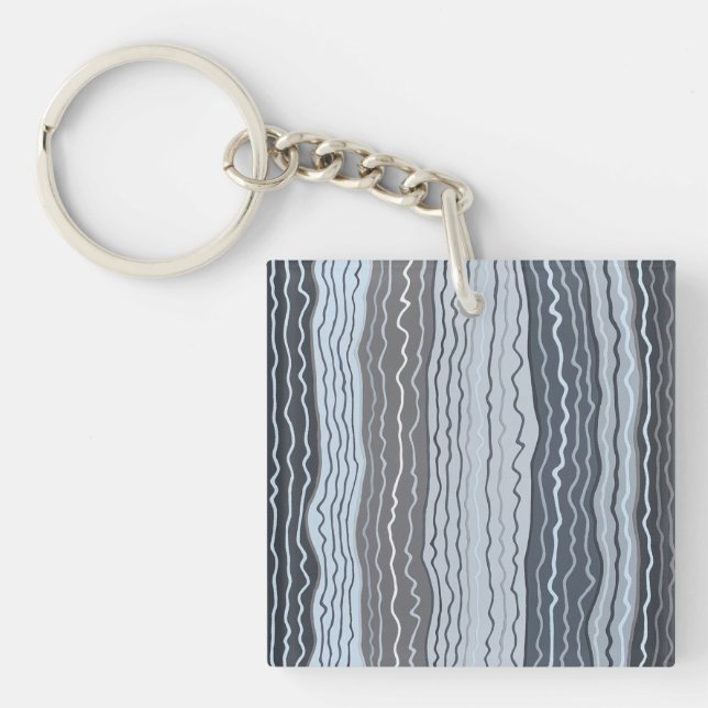 Llavero Moderno Squiggles 5 Keychain (Frente)