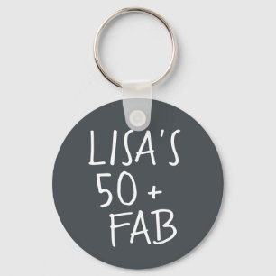 Llavero Moderno y elegante nombre Off-Black 50 Fabuloso cu
