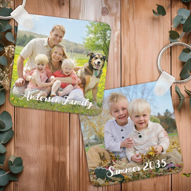 Llavero Modernos 2 niños Mascotas de la familia fotográfic (Subido por el creador)