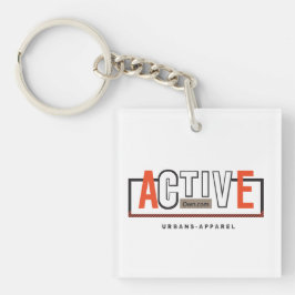 Llavero Modo Activo Activado – Diseño Mantén la Forma Mant