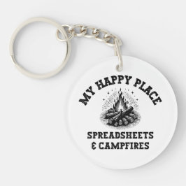 Llavero Modo de acampada: fuera de la red - Gracioso regal