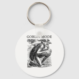 Llavero Modo Duende Goblincore Estética Vintage Divertido