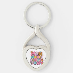 Llavero Modo Mamá Siempre Activado, regalo del día de las