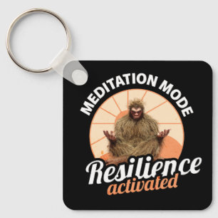 Llavero Modo Meditación Bigfoot Resiliencia Activada