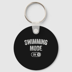 Llavero Modo Natación Activado Regalo Divertido Nadador En