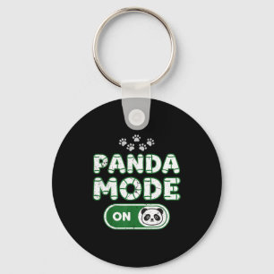 Llavero Modo Panda Activado Divertido Dueño Amante Oso Ani