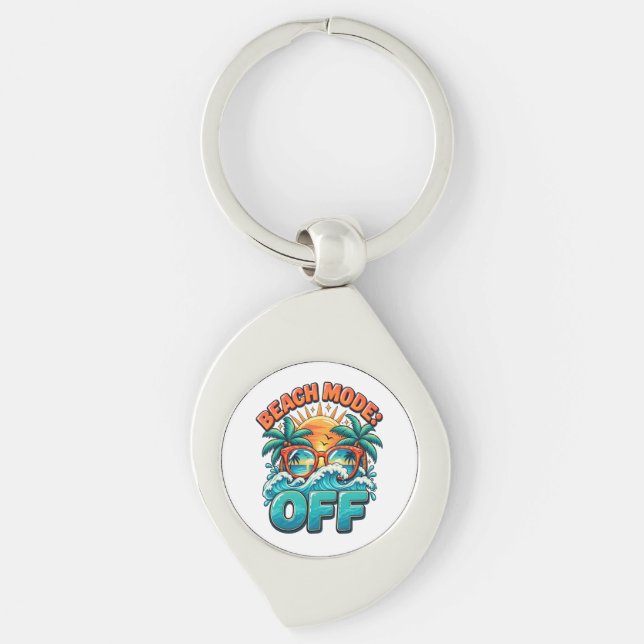 Llavero Modo Playa: Desactivado (Anverso)