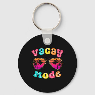Llavero Modo Vacay Vibes De Verano Sungles Retro Cute Chic