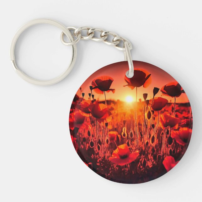 Llavero  Mohn im Gegenlicht (Frente)