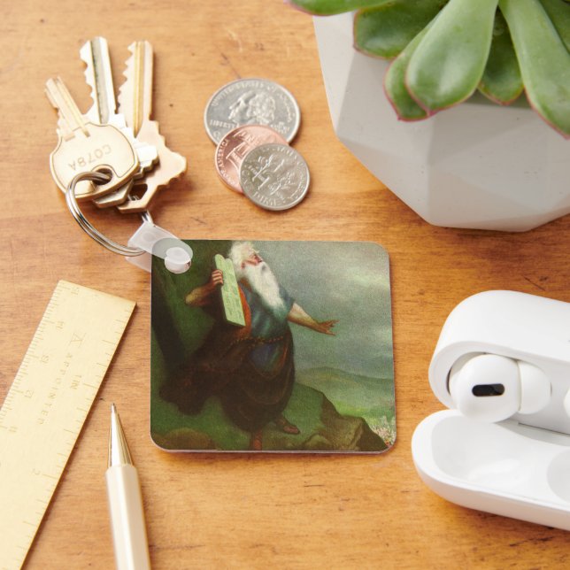 Llavero Moisés y los Diez Mandamientos, Religión Antigua (Escritorio )