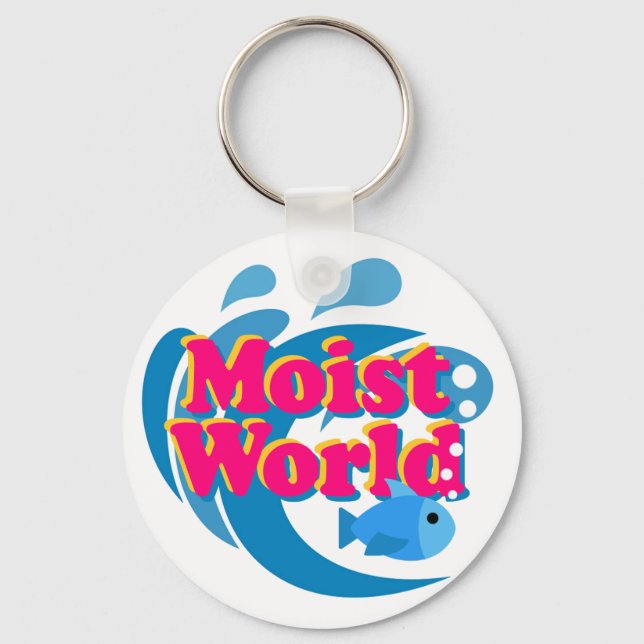 Llavero Moist World Keychain (Anverso)