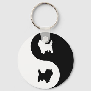 Llavero Mojón Terrier Yin Yang
